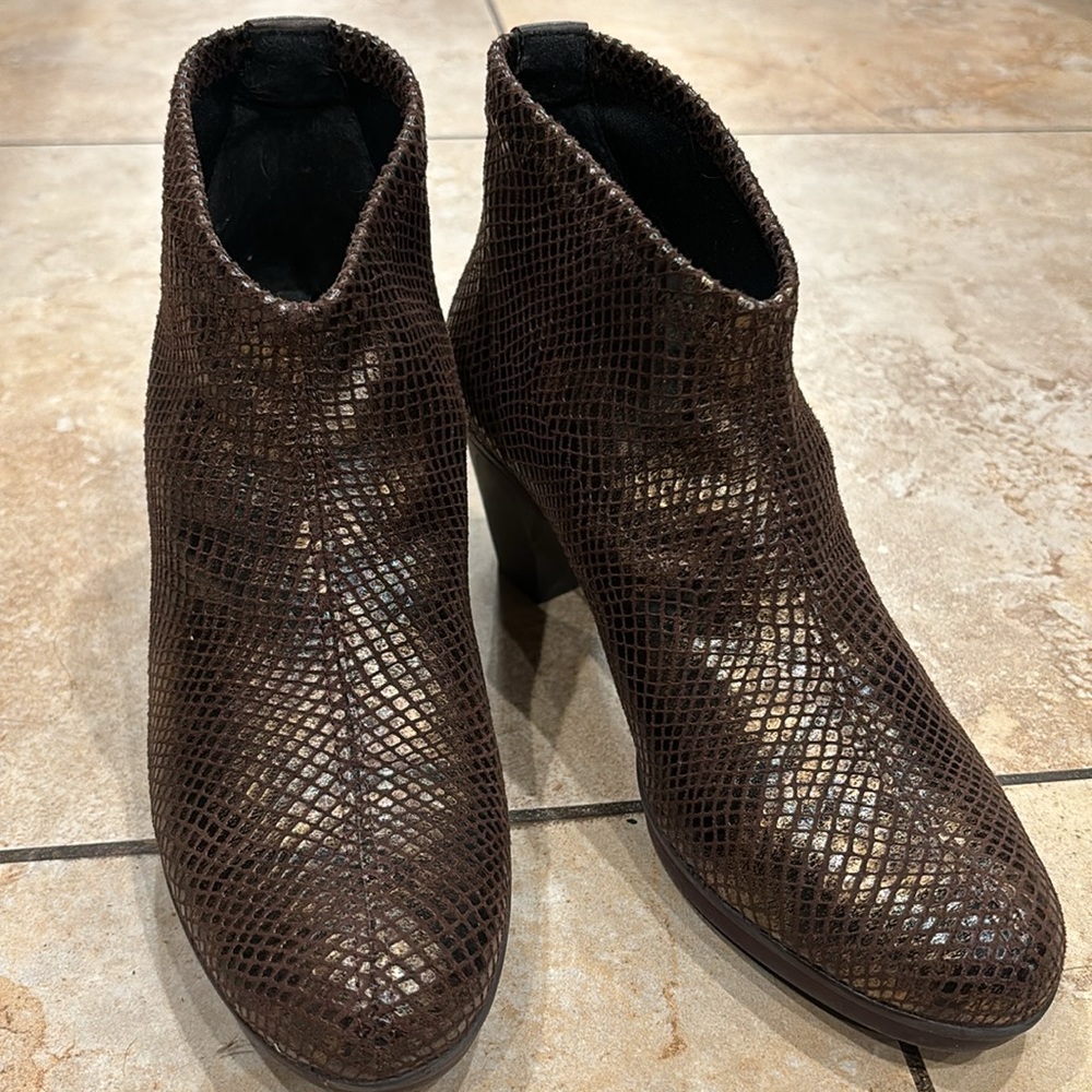Toni Pons Bootie Snack Bronze color size 37 Spain